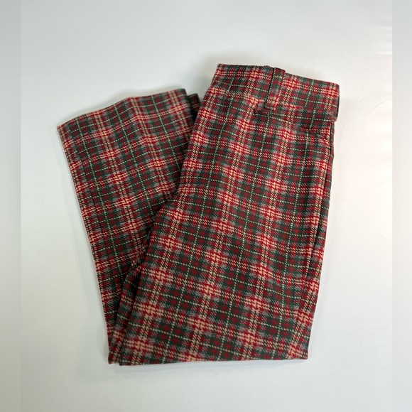 Vintage Hall-Knit Plaid Slacks - Picture 10 of 12